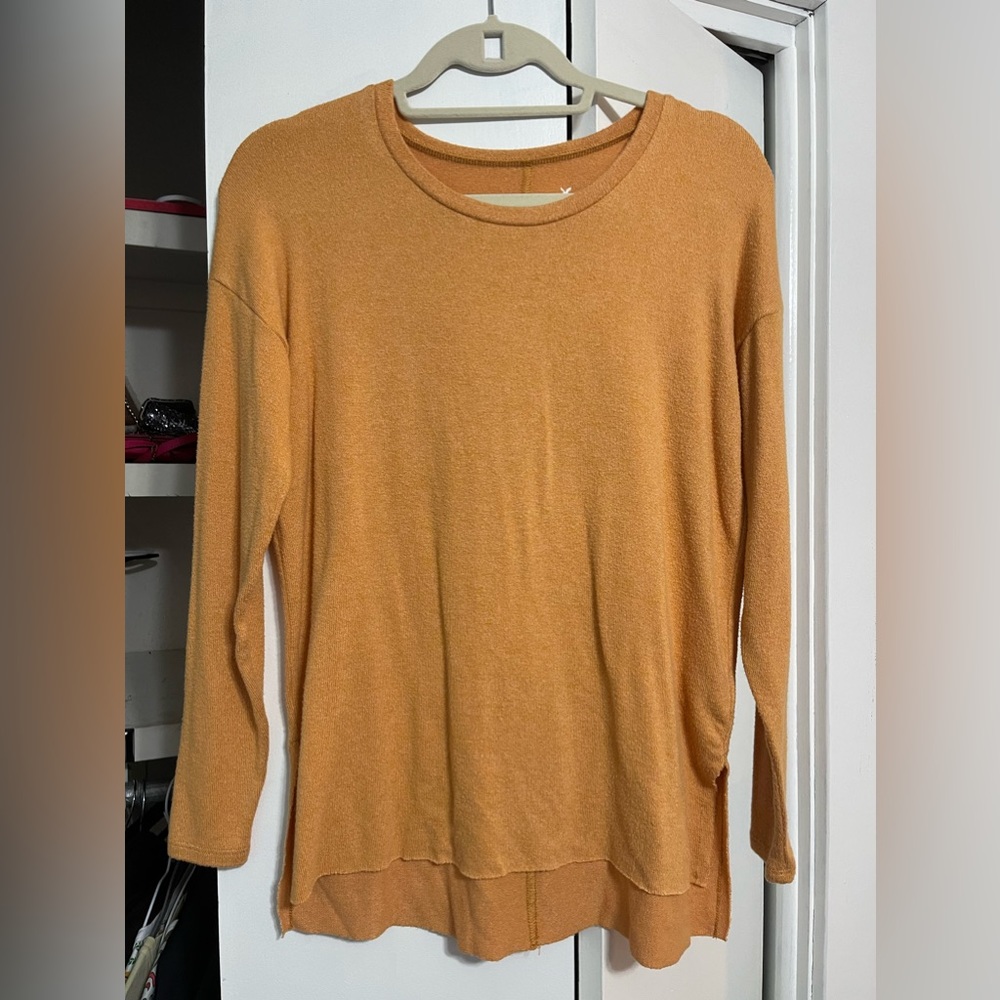 American Eagle Outfitters mustard yellow longsleeve